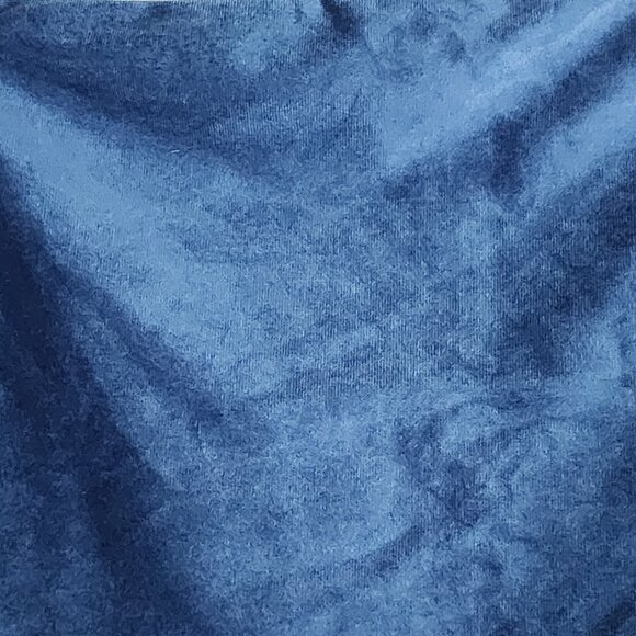 Wayimpress Electric Blue Soft Poly Velvet 12"x20” Throw Pillow Covers Set of 2 - Picture 6 of 16